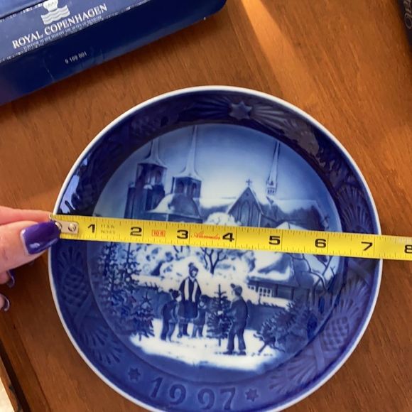 Roskilde Cathedral 1997 Royal Copenhagen Christmas series A20 - Picture 7 of 8